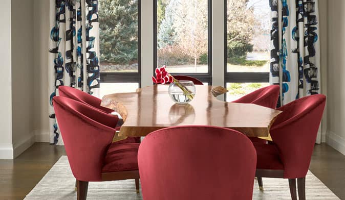 SOUTH FOREST LANE Dining Room__Duet Design Group_How To Design with Saturated Color_Featured