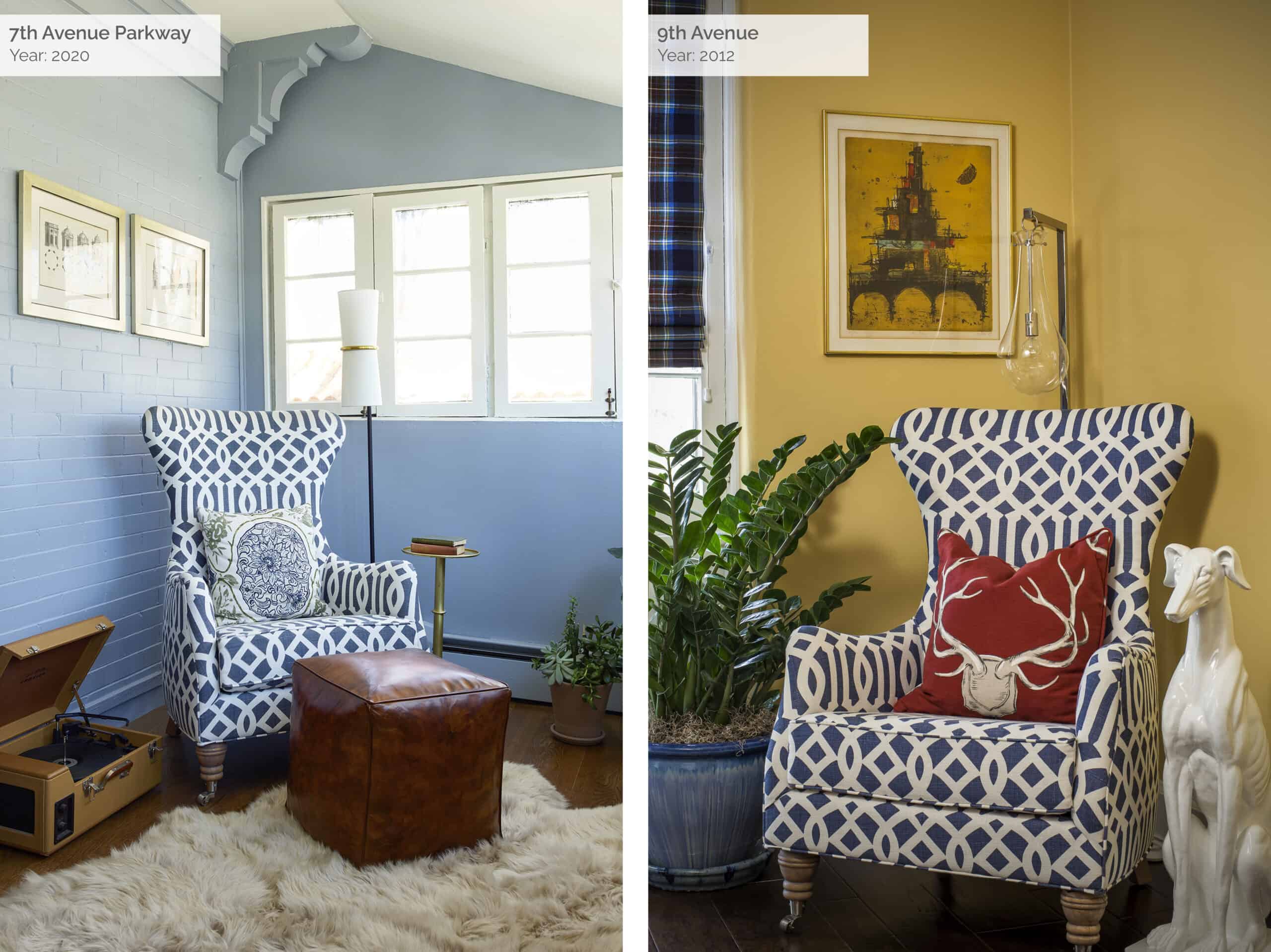 Duet Design Group Chair Blue Interior Design
