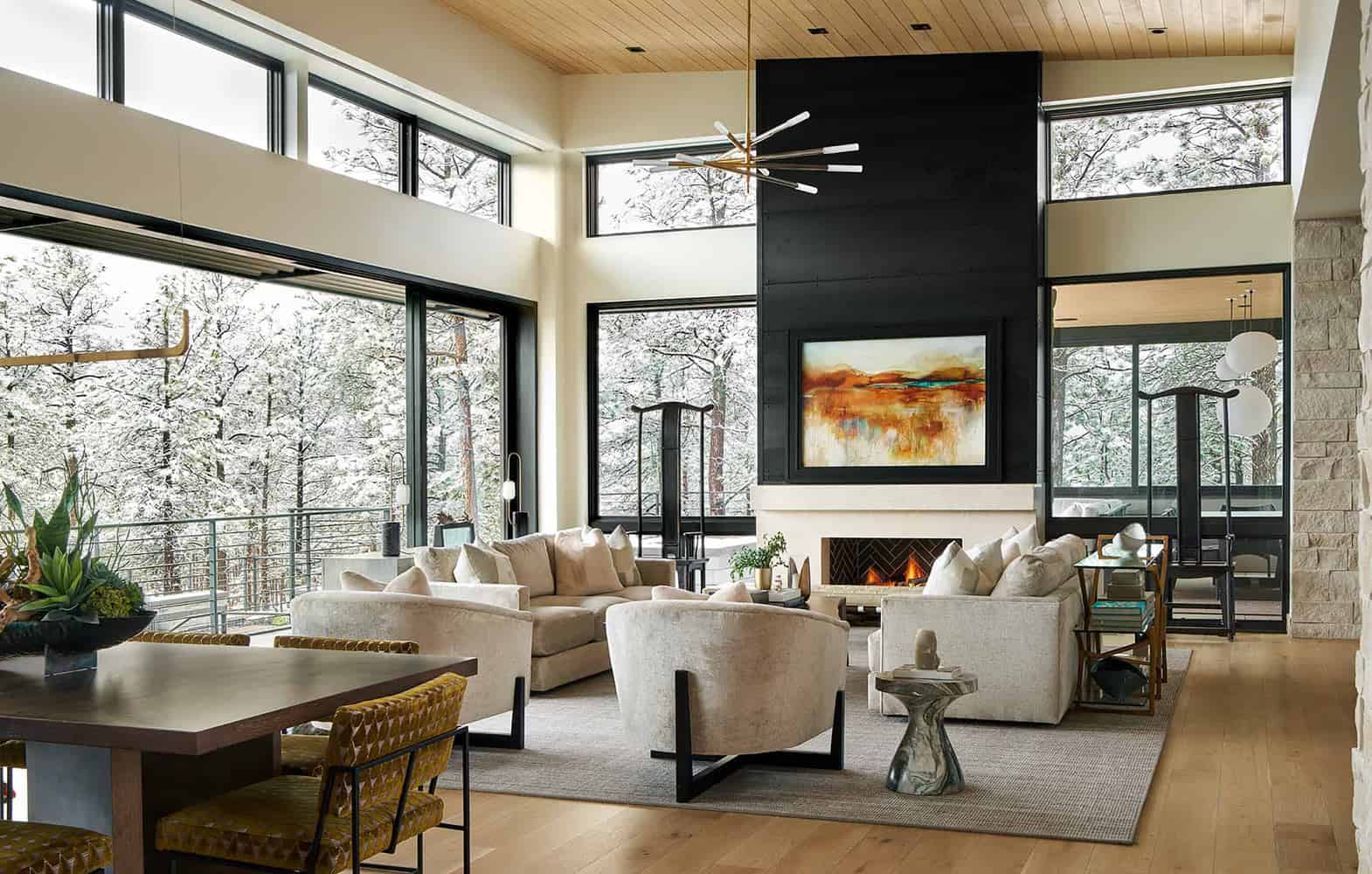 beautiful designed living room