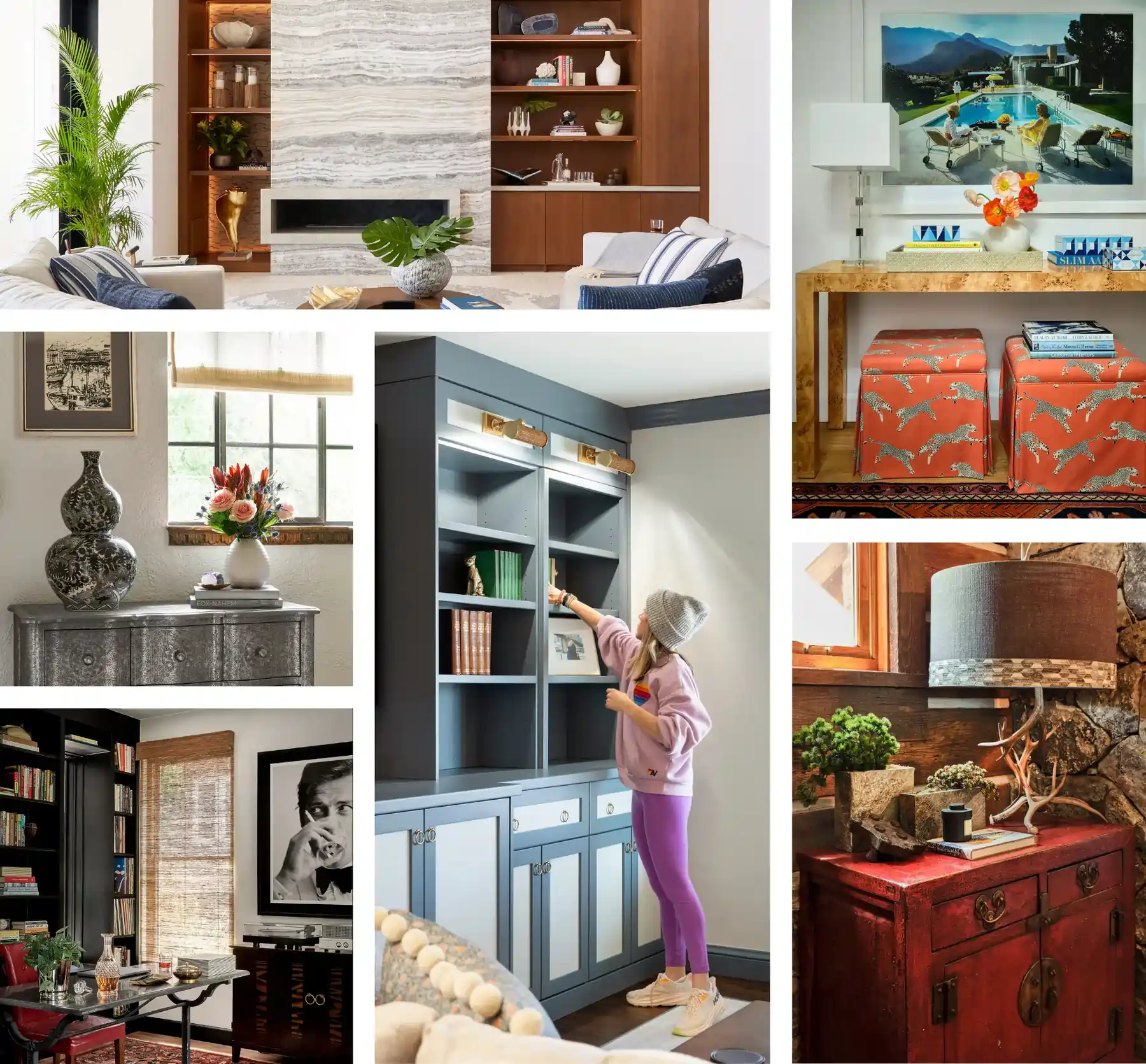 Collection of refined residential interior design details from Denver area homes